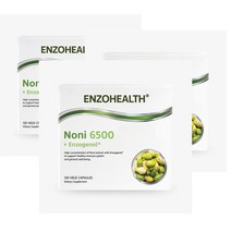 엔조헬스 노니 6500 엔조제놀 뉴질랜드 파인파크 120정 Enzo Health Noni Enzogenol, 3개