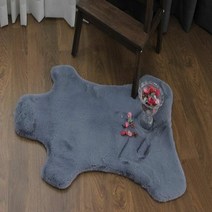 키밍 / 슈마켓 에코퍼 토끼털ST 러그 곰 진그레이120X160