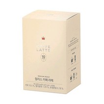 할리스커피 카페 라떼 분말스틱, 150g, 4개