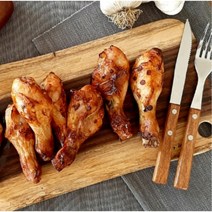 (당일생산)국내산 냉장 닭다리 닭날개 로스트구이 캠핑 숯불구이 양념 닭구이, 양념닭다리4팩(2.6kg)