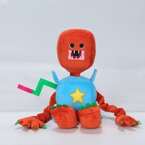 허기워기 키시미시 boxyboo 박시부피규어 박시부장난감 훠기워기 인형 허기워기인형 프로젝트플레이타임박시부 허기위기 파피플레이타임박시부 게임 봉제 인형, 편평한 입 양귀비 오각형 25cm 80g, 공장직판cm