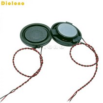 E북 E북리더기 이북 EBOOK 4Ohms 2W 32MM Round Speaker Thickness 6MM Complex Film Bass Loudspeaker For High-e, 2pcs 32mm Speaker