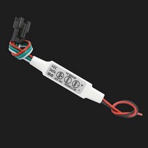 5V-24V 네오픽셀전용 스노우펄 RGB 유선컨트롤러 모듈 LED바 LED램프 LE바 무등 아이라인LED 스마일등LED 네오픽셀, 1개