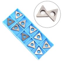선반 밀링 바이트 10pcs mt2204 cnc 카바이드 인서트 삼각형 외부 가스켓 액세서리 기계 워크샵 터닝 도구, 없음