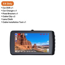 블랙박스 차량용 캠 레코더 자동차 대시 DVR 카메라 동영상 가성비, 옵션1, CHINA, 옵션2