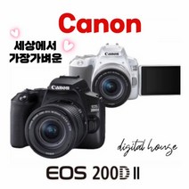 캐논정품 200Dll DSLR+18-55mm IS STM KIT+16GB고배속메모리+여행용카메라가방+보호필름서비스외 여름휴가SALE!!패키지옵션/추가로 더~챙겨드림!!, 32GB, 200Dll블랙