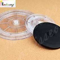 회전원형판 진열대 업소 매장 전시장 투명 - 대 제품전시대 디피용진열