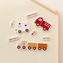 기타 바보사랑[노리터보드]노리터보드 우디 자석교구 4종 택1 사파리 농장 교통 해양생물 유아학습 놀이, 팜(농장)