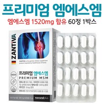 독일 엠에스엠 MSM 디메틸선폰 건강기능식품, 1박스, 60정