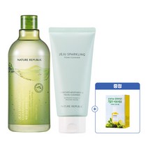 네이처리퍼블릭 [네이처리퍼블릭] 제주 탄산 클렌징 워터(510ml)+제주 폼 클렌저(300ml)+사은품, 단일옵션 PK5774