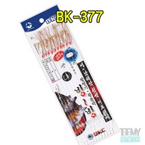 백경 BK-377 서남해안 침선 어초채비 10본 반짝이, 15호-8-5