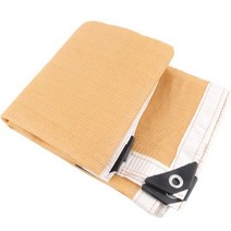 메쉬 휀스 펜스 철망 울타리 베이지 차양 그물 정원 pergola 자외선 태양 보호소 발코니 야외 자동차 천막 텐트 캠핑 항해 수영장 창고, 2라인 화이트, 2.5x5m