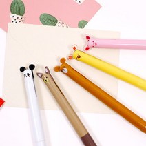 동물볼펜 캐릭터 판촉 2color 펜선물 기념품 2색볼펜 단체선물, 병아리볼펜