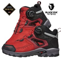 블랙야크 여성 방수 미드컷 클라임 라이트 D GTX 고어텍스 가벼운 다이얼 RED경등산화
