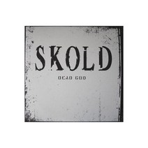 LP판 미국 Skold Dead God 레코드판 LP 앨범 흑백 스플래터