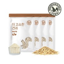 [산과들에] 오트밀분말 400g x4봉, 오트밀분말400gx4봉, 상세설명 참조