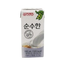 삼육두유 프리미엄 순수한 99.93% 두유 190ml, 16개