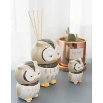 한국전통문화 수공예품 수리부엉이3P 전통소품 빈티지인형 상