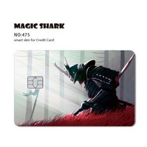지갑 은행 신용카드 체크카드 스킨 커스텀 스티커 필름 작은 큰 칩, Large Chip, o