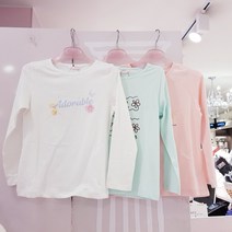 로엠걸즈 데일리 그래픽 기본 티셔츠 RGLA2211C/이천NC