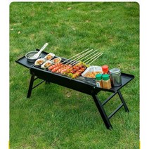 바베큐그릴 홈 야외 접이식 휴대용 로티세리 스토브 숯불 새로운 꼬치 오븐 캠핑, N