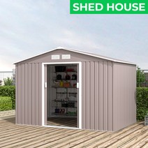 쉐드하우스 조립식 창고, 9×6 쉐드아처 M-B, 웜그레이