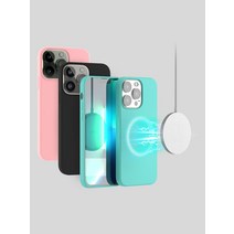 아이폰 13 Pro 페버 매그 맥세이프 마그네틱 컬러 케이스 YP-CSMi13P, 화이트