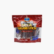 벨버드 강아지 사사미 스틱 500g, 오리, 1개