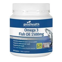 뉴질랜드 Goodhealth 굿헬스 오메가3 1500mg 200정, 상세참조, 1개