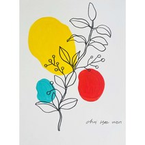 피우다III 인테리어 예쁜 꽃 그림 최혜원작가 원화