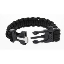 호신장비 호신용장비 풀면 밧줄 조난 대비 호루라기 팔찌 경비용품 호신용품 30대여성, 1개