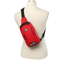 다이나핏 남여공용 와펜 디테일 스포티 호지 슬링백 YUF21B25 SBD, FREE, R2 [레드]_Free