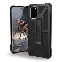 URBAN ARMOR GEAR UAG 삼성 갤럭시 S20 플러스 케이스 [6.7 인치 스크린] 모나크 [블랙] 견고한 충격 방지 밀리터리 드롭 테스트 보호 커버, Monarch - Black, Monarch - Black