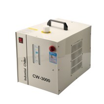 산업용 냉각기 칠러 공업용 냉동기 물 수냉식 공냉식, CW3000 흰색(레이저 기계용)