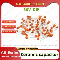 자동차 슈퍼 캐패시터100ps 세라믹 커패시터 50V 1pF ~ 220nF 0.1 미크로포맷 104 4.7PF 10PF 1P 22P 56P 1, 13 20pF