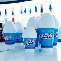 미국직구 Snowie - 오리지널 빙수 스노우 콘 플레이버 시럽 파우더 스틱 12파인트 팩 - 마우이 키트, 수량, 상세참조
