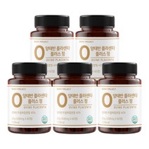 바디프로젝트 발효 양태반 플라센타 플러스 500mg x 60정 (2개월분), 5개