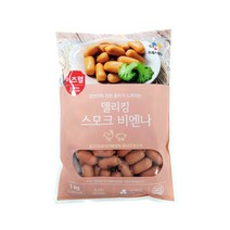 CJ 이츠웰 델리킹 스모크 비엔나 소시지 1KG X 1개