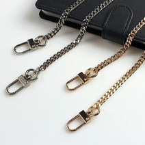 1300k [메이플리프] 메탈 가방 실버 골드 체인 줄 부자재 롱체인 120cm, 1개