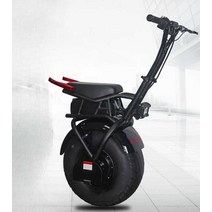 외발전동휠 나인봇 전동 탑승형 왕발통 대리기사 출퇴근용 16인치 정식 수입, 블랙 35-40km 수출모델 60V