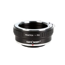 K& F Concept 카메라 렌즈 어댑터 링 for Praktica B (PB) to Fujifilm 호환 X X100 A2/X-A1/X-E1/X-E2, 01 Fujifilm 호환 X 마운트