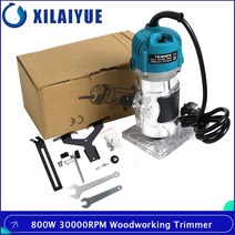 밀링머신 라우터비트 호환 Shenzen 목공용 전기 트리머 800W 30000rpm 우드 라우터 머신 핸드카빙, 02 US Plug_02 110V
