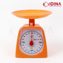 주방용 저울 눈금 계량 아날로그 소형 접시 바늘 저울, 2kg