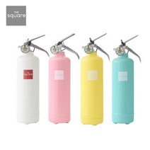 더스퀘어 차량용 디자인 분말 ABC 소화기 유광 1kg, 유광 민트