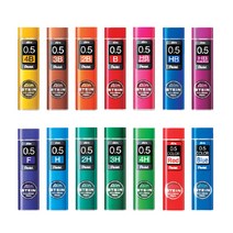 펜텔 아인 슈타인 샤프심 0.5mm 10개입, 0.5mm x 10개입 x (C275) HB