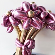 [지호] 롱테일 라텍스풍선 10개입 / 고무풍선/ 요술풍선, 메탈 롱테일풍선 10개입_메탈 컬러믹스