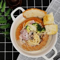 탱글탱글 새우 감바스 알하이요 베이컨 크림 빠네 파스타 세트(2인용) 아임셰프 밀키트 쿠킹박스