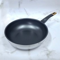 [코코베네]블랙 샤인 스테인레스 IH 인덕션 & 가스 통3중 궁중팬(웍), 30cm