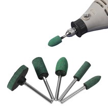 드라멜키트 로터리툴 악세사리 샌딩 연마 금속 샌딩드럼 연마작업 전동조각기 핸드피스 DIY 표면처리 녹슨금속제거 보석 공구 녹제거 그라인딩 고무헤드 5PCS, 5개