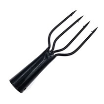 작살 작살 345 프롱 스피어 피싱 스피어 공연 개프 후크 야외 낚시 태클 용 강 호수에서 물고기 개구리 잡기 가능, 없음